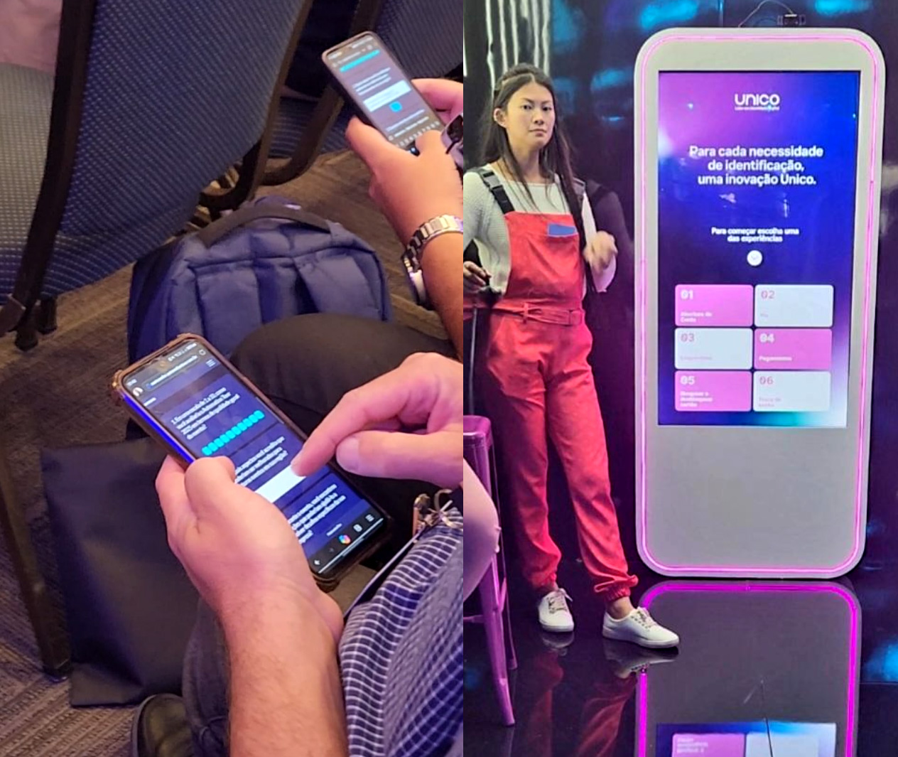 Plenária com quiz Arena em tempo real no telão